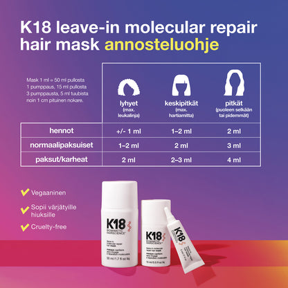 K18 Hair | Leave-in Molecular Repair Mask 50 ml
