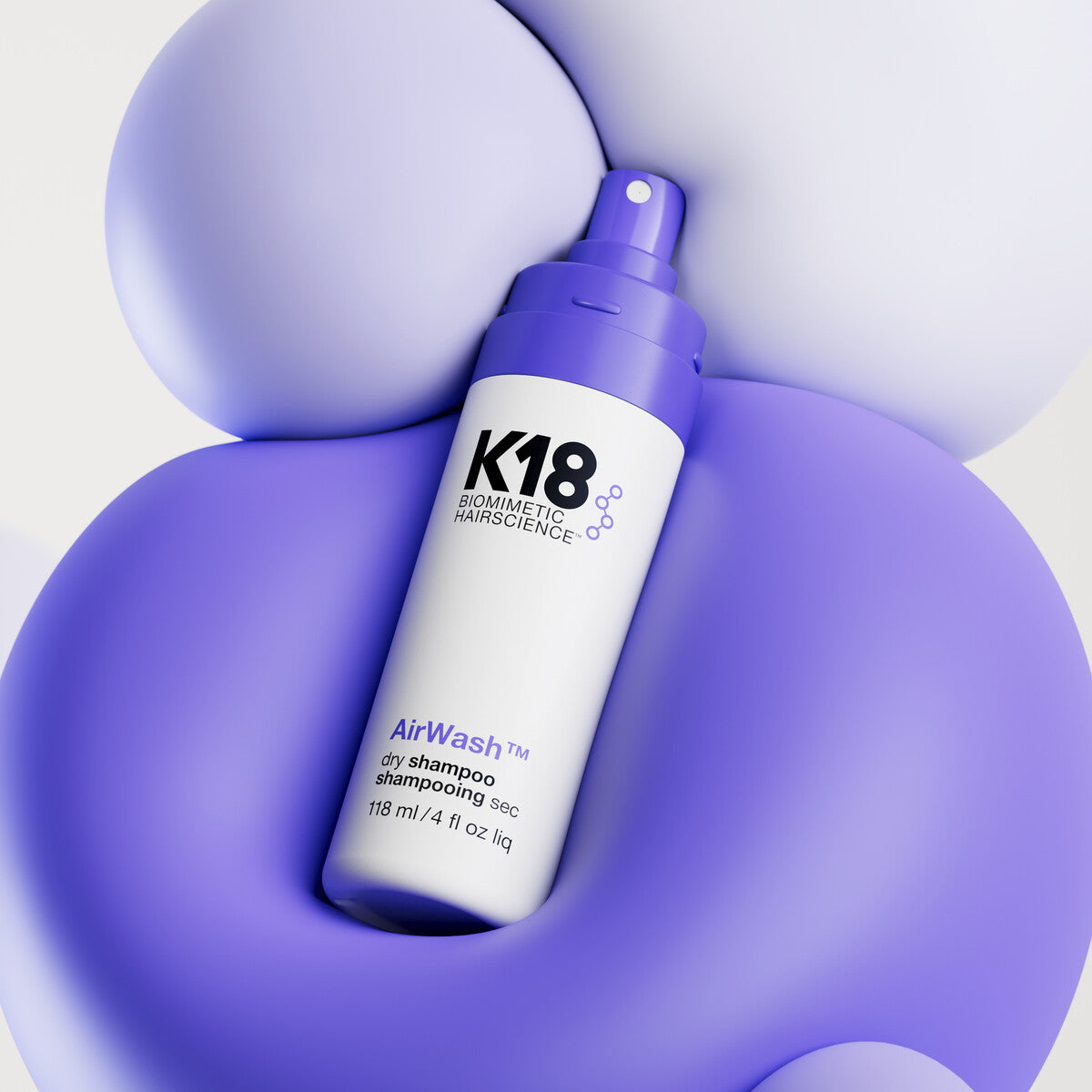 K18 Hair | AirWash Dry Shampoo 118ml